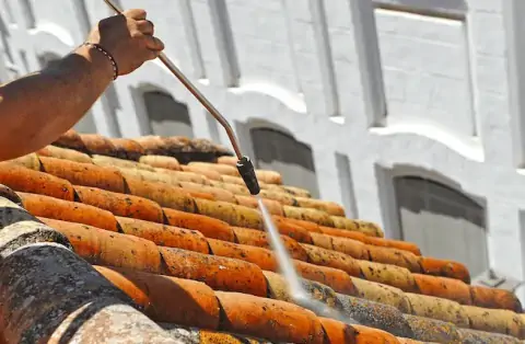 Nettoyage de toitures - Pernant